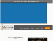 Tablet Screenshot of johnpyron.com